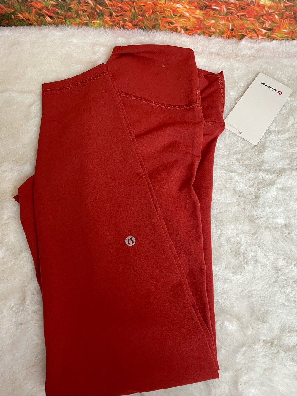 lululemon athletica Women's Red High-Rise Leggings